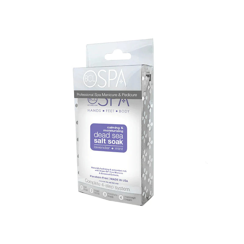 BCL Spa Lavender + Mint Complete 4-Step System, Single Use Packet Box