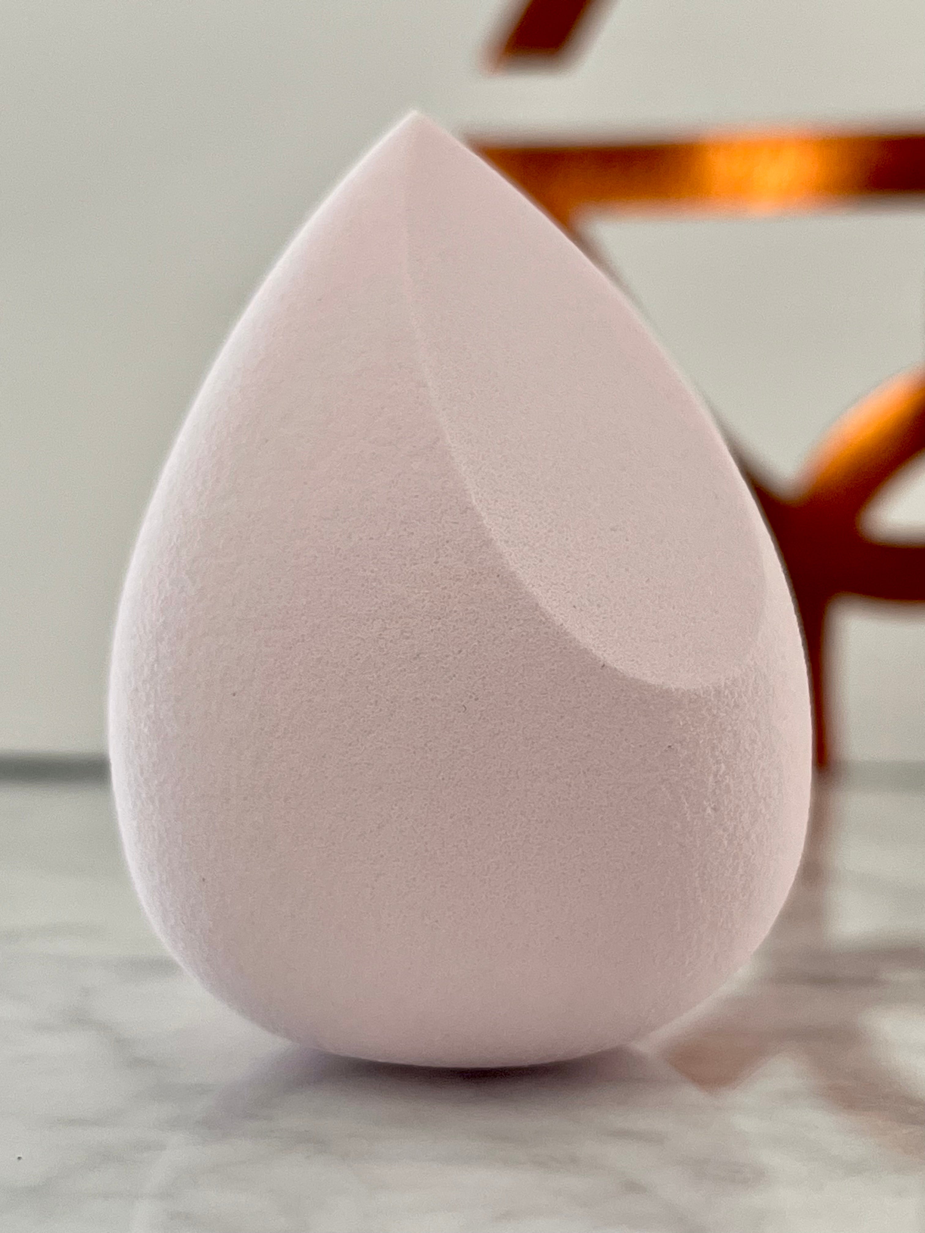 Pink Potion oval makeup sponge