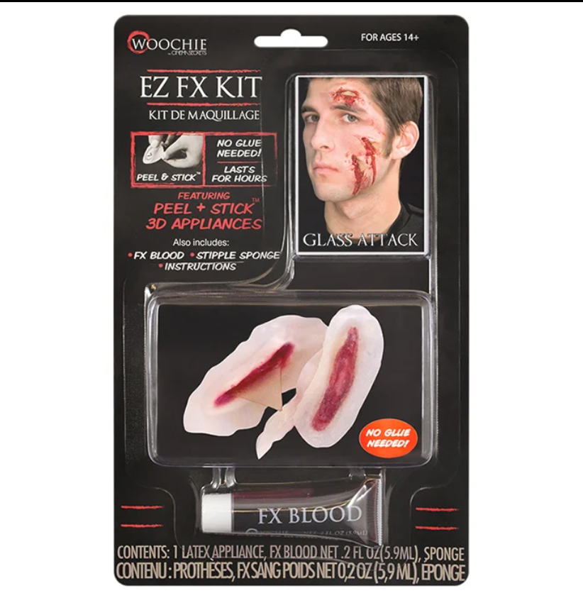 Woochie Glass Attack EZ FX Kit (Peel & Stick)