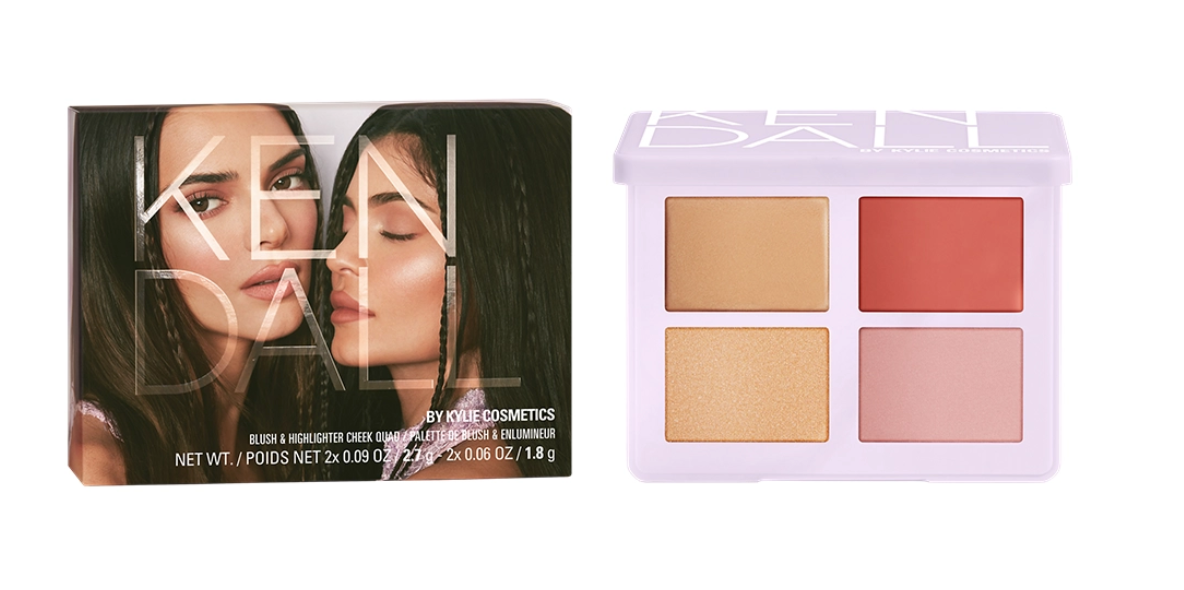 Kylie - KENDALL BLUSH & HIGHLIGHTER CHEEK QUAD
