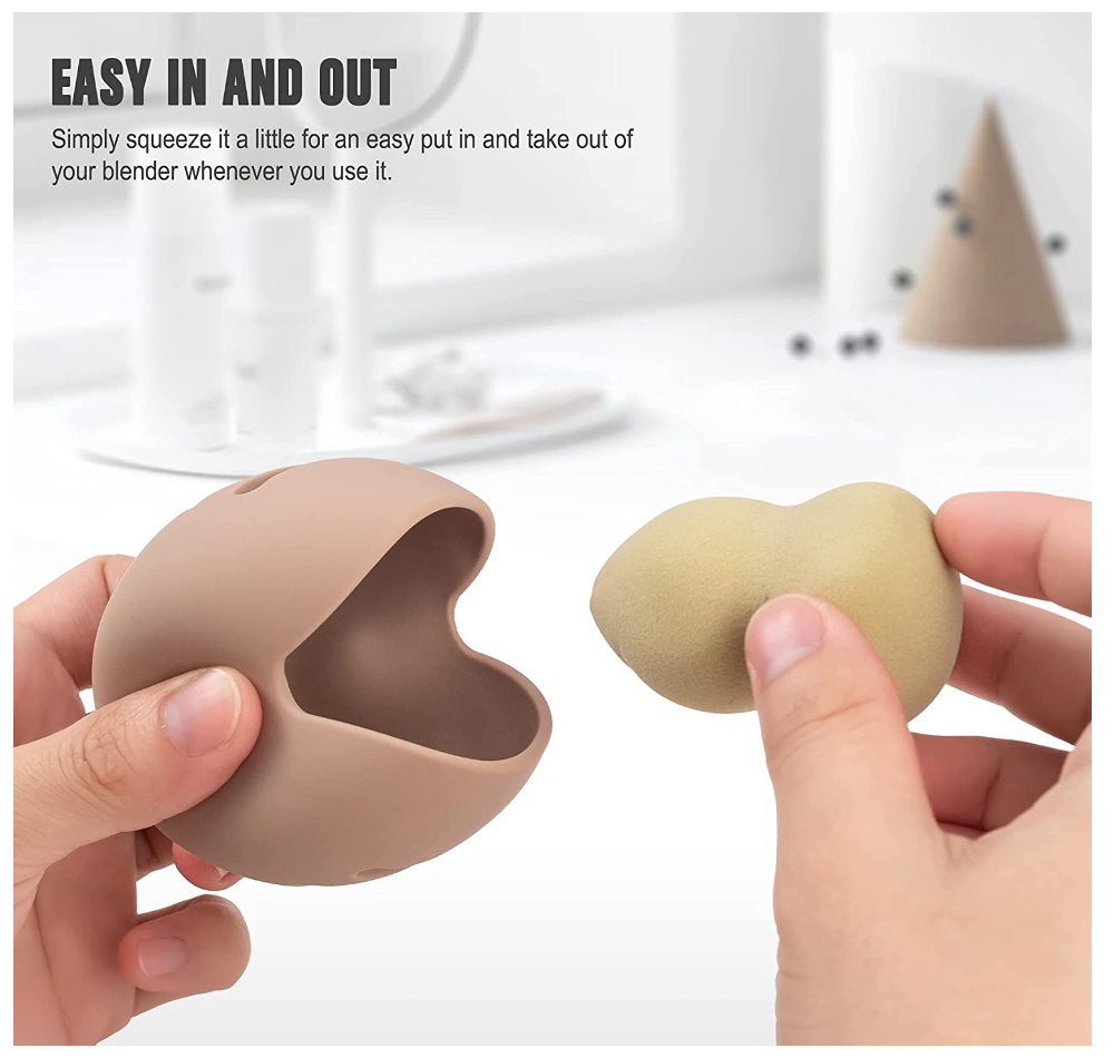 Makeup Sponge Holder Silicone - Travel Case