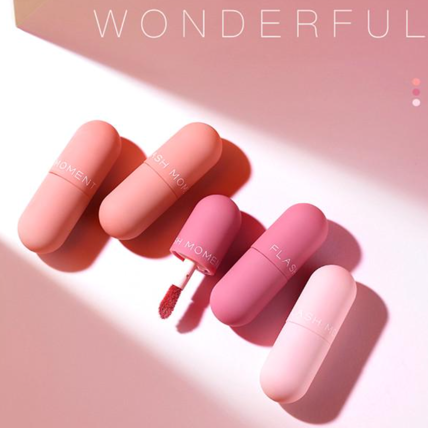 PUDAIER - Flash moment mini trio lip colors