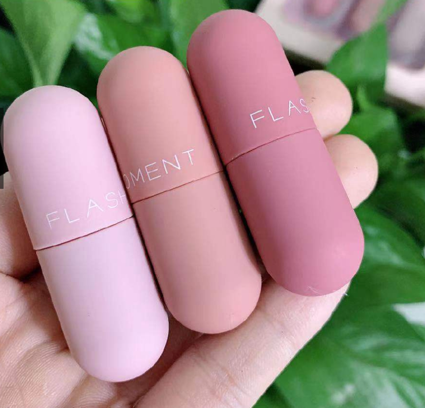 PUDAIER - Flash moment mini trio lip colors