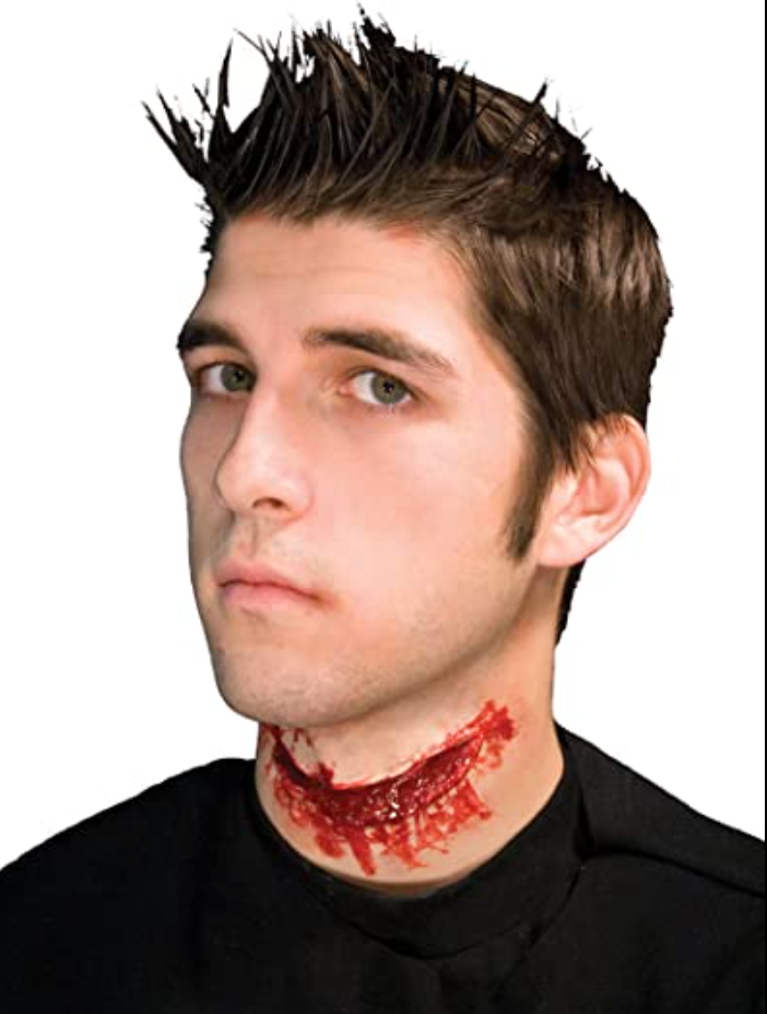 Woochie - Slit throat appliance injury