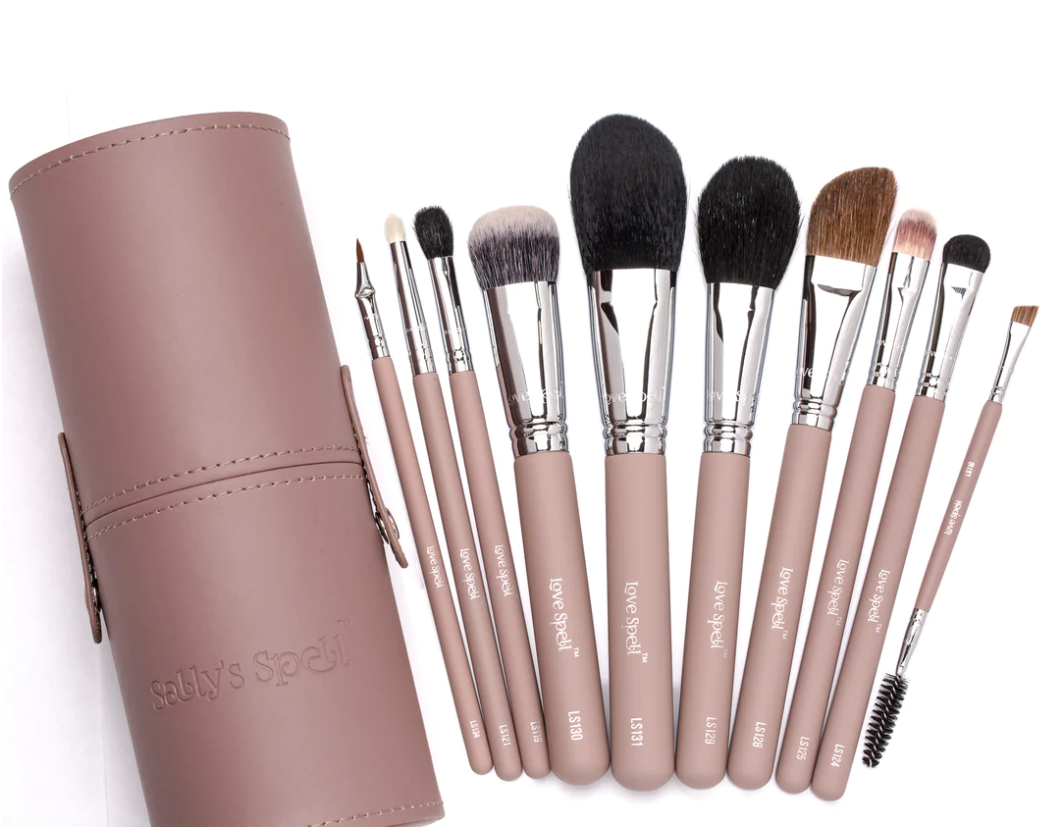 Sally's Spell brush set - Mauve
