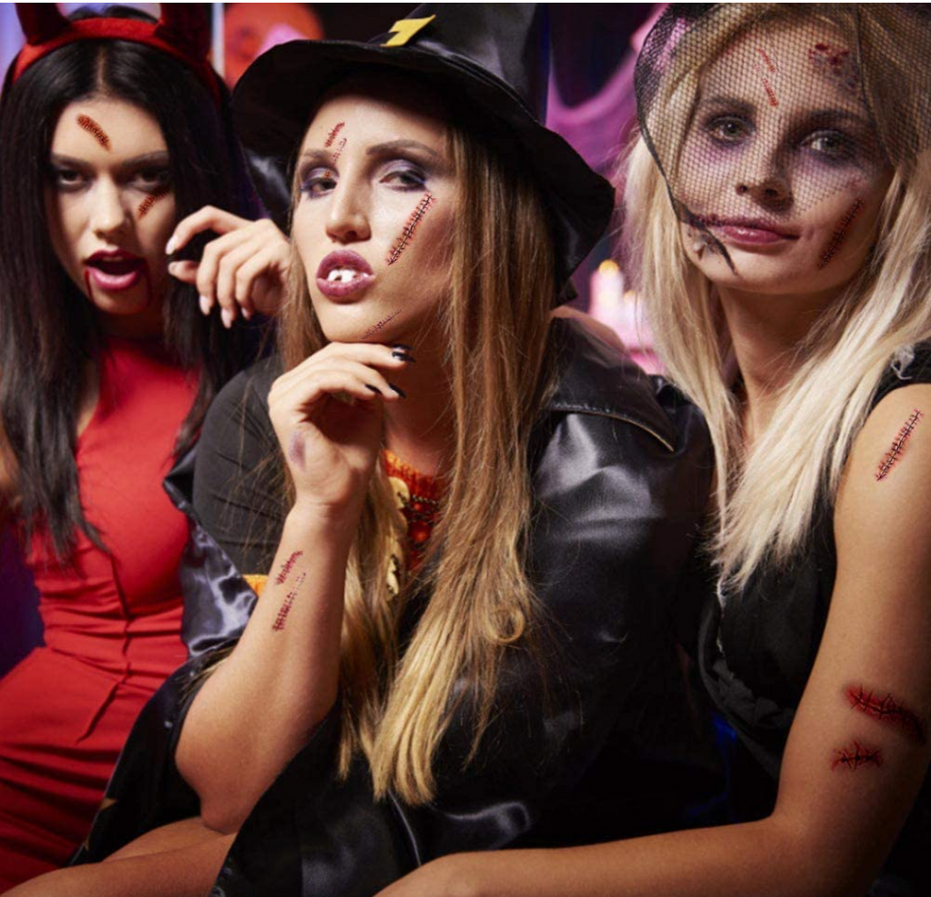 SFX Temporary tattoo - Stitch Scars Scab