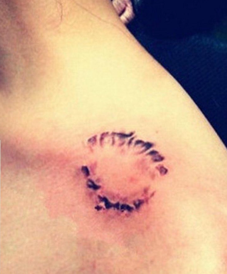 SFX Temporary tattoo - Bites & stitches