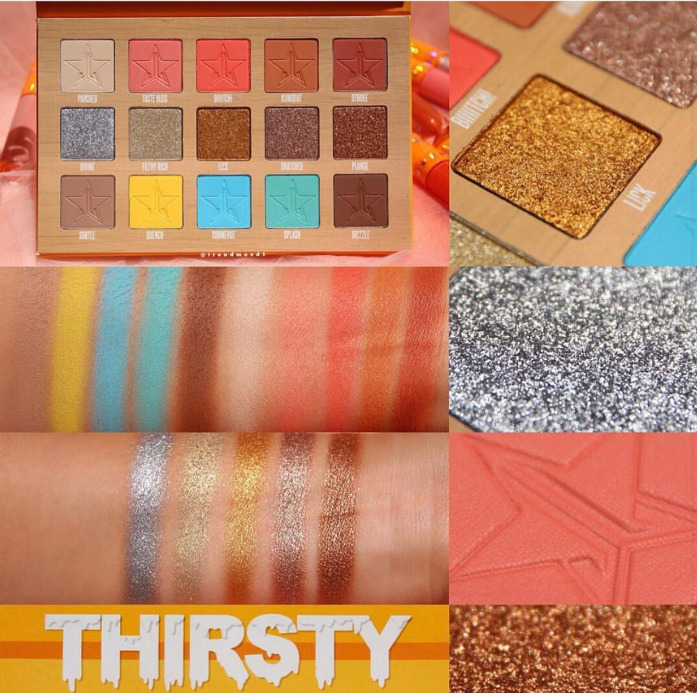 Jeffree Star - Thirsty eyeshadow palette