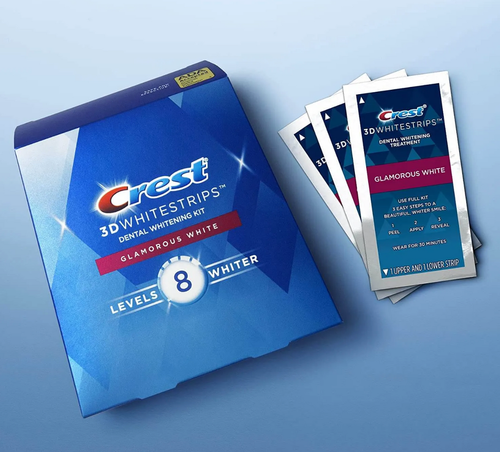 CREST 3D WHITESTRIPS GLAMOROUS WHITE
