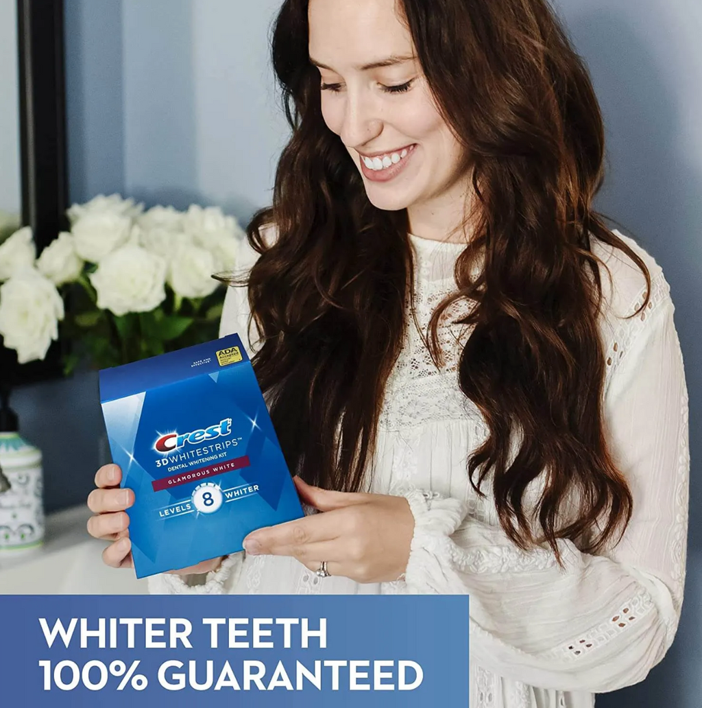 CREST 3D WHITESTRIPS GLAMOROUS WHITE