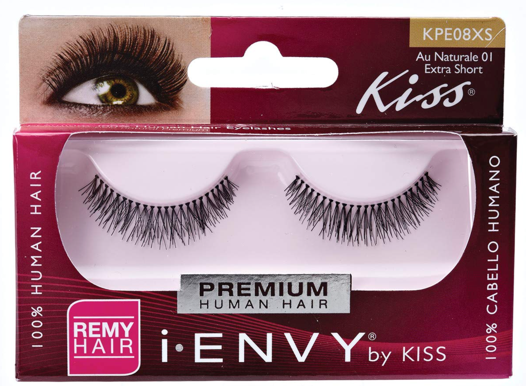 Kiss I Envy Au Naturale 01 X-Tra Short Lashes