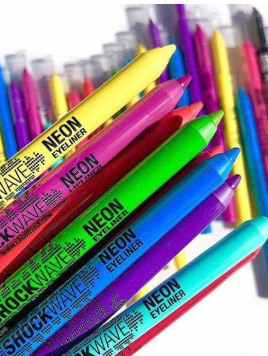 LA Girl Shockwave neon eyeliners