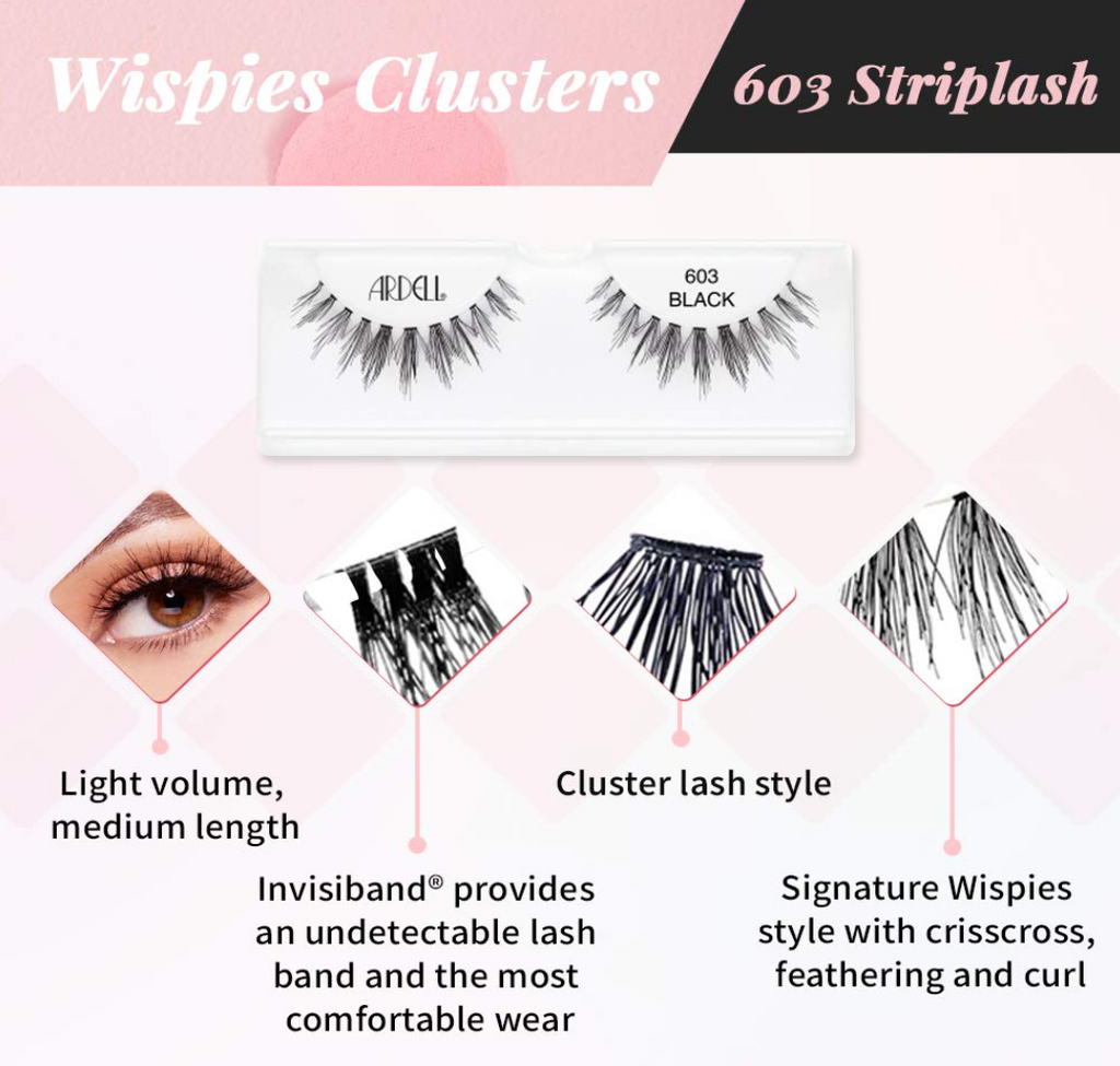 Ardell Professional - WISPIES CLUSTERS 603 STRIPLASH