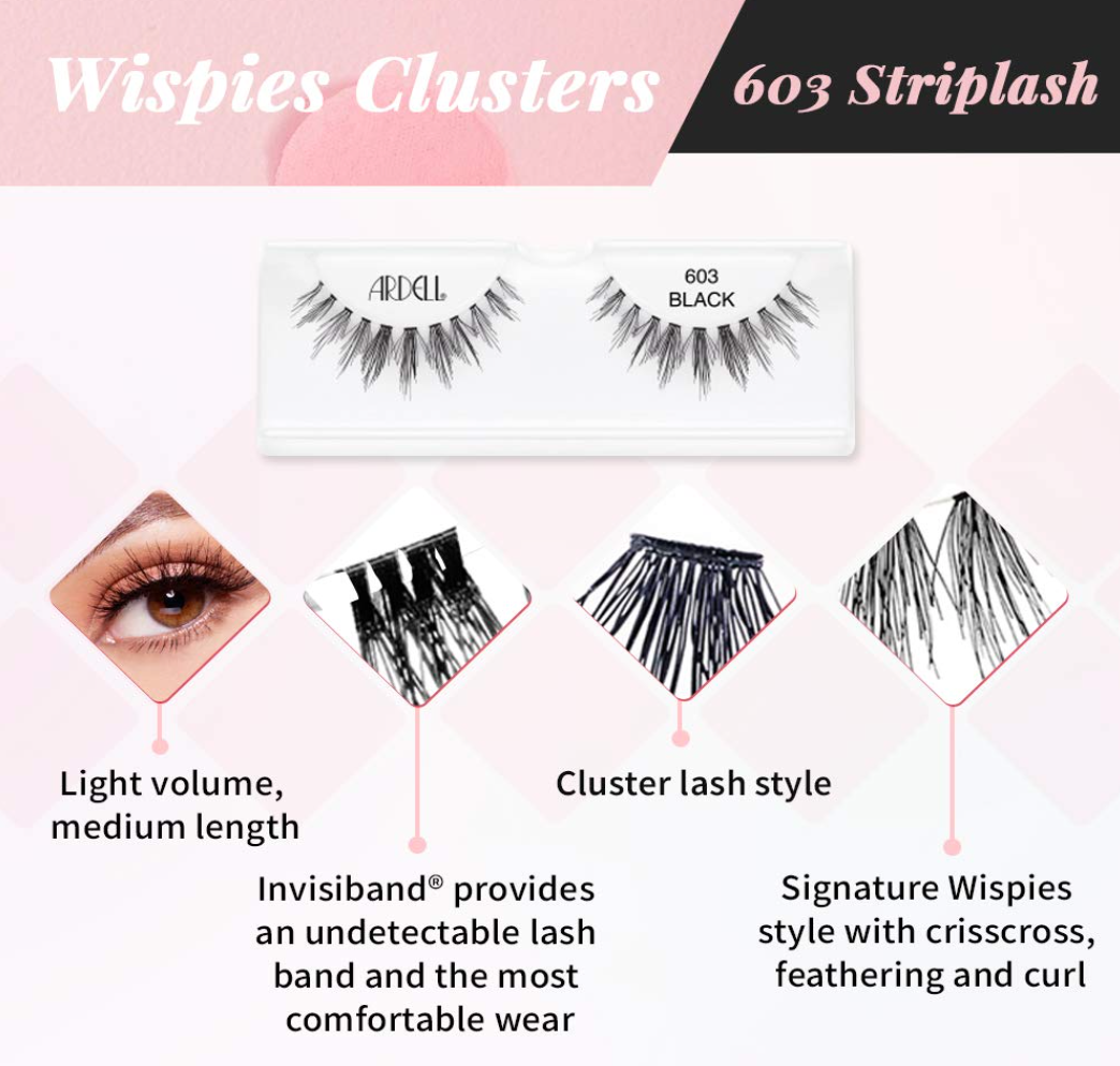 Ardell Professional - WISPIES CLUSTERS 603 STRIPLASH