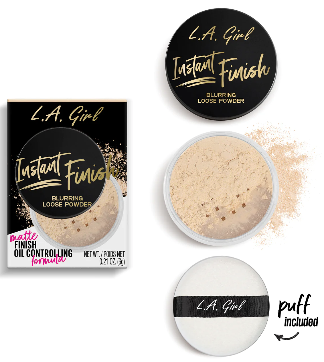 LA Girl - INSTANT FINISH BLURRING LOOSE POWDER