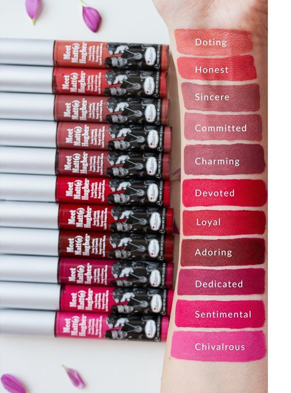 The balm cosmetics - Meet Matte Hughes lipstick