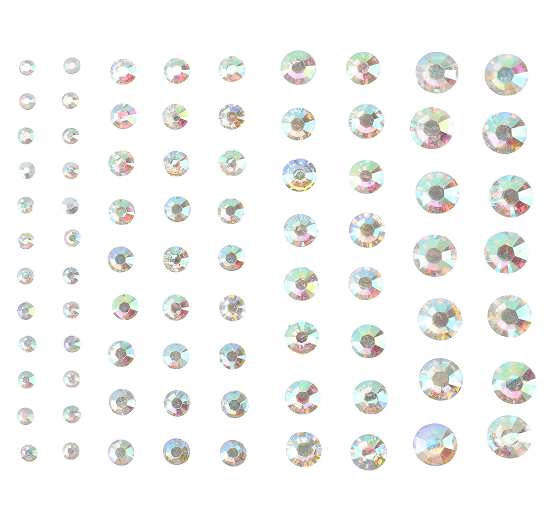 Face jewel - holographic Rhinestone crystals