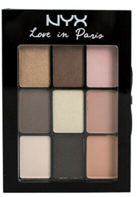 NYX Love in Paris eyeshadow pallete