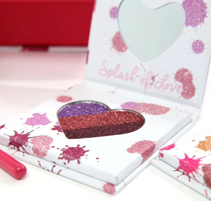 BEAUTY CREATIONS SPLASH OF LOVE MINI GLITTER PALETTES