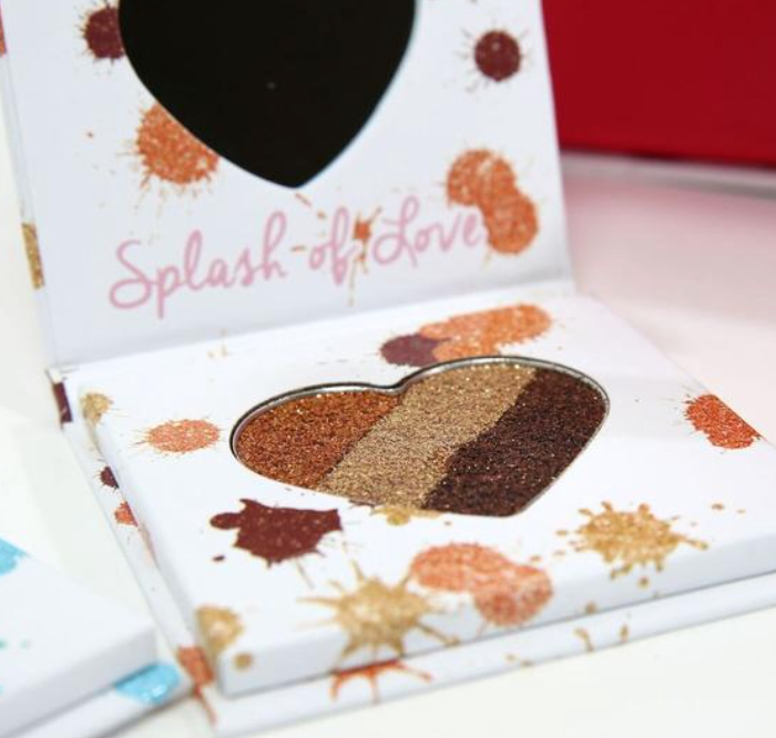 BEAUTY CREATIONS SPLASH OF LOVE MINI GLITTER PALETTES