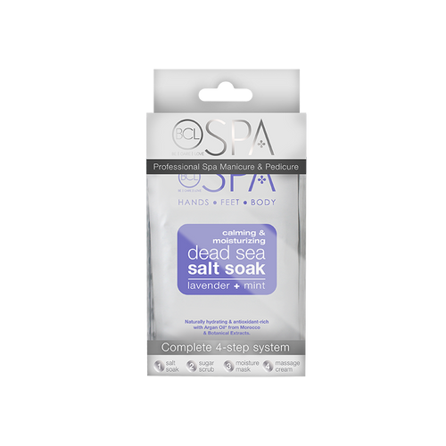 BCL Spa Lavender + Mint Complete 4-Step System, Single Use Packet Box