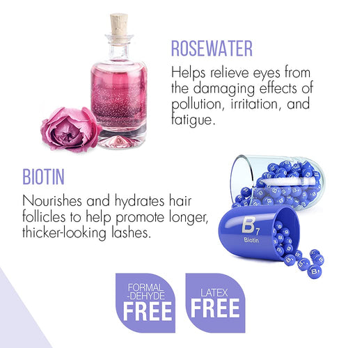 DUO® ROSEWATER & BIOTIN STRIPLASH ADHESIVE / GLUE , CLEAR, 5 G