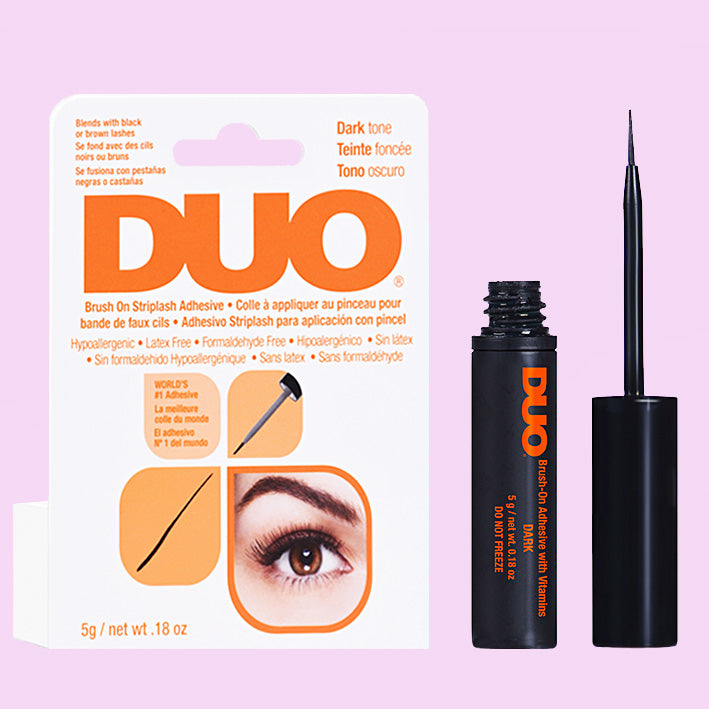 Duo lash adhesive / glue - Brush on Black / Dark 0.5 FL