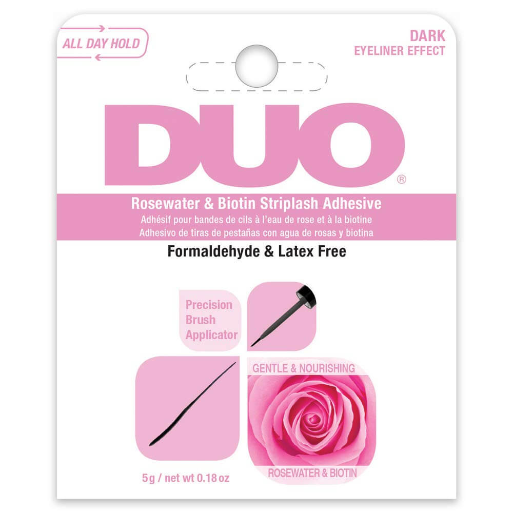 DUO® ROSEWATER & BIOTIN STRIPLASH ADHESIVE / GLUE , DARK, 5 G