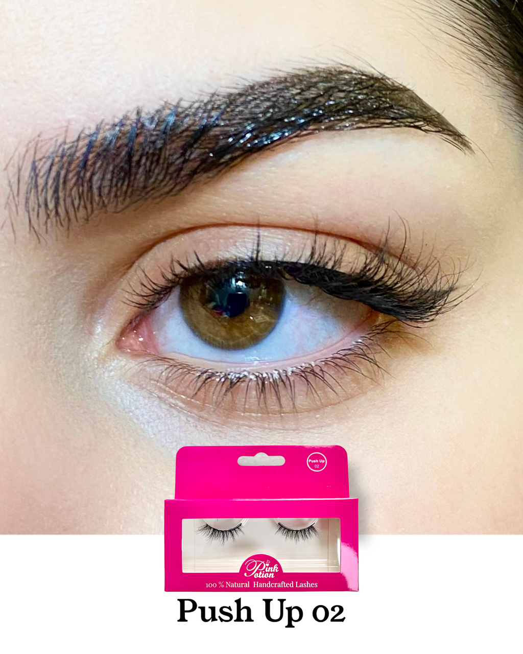 Pink Potion Lashes - Push Up 02