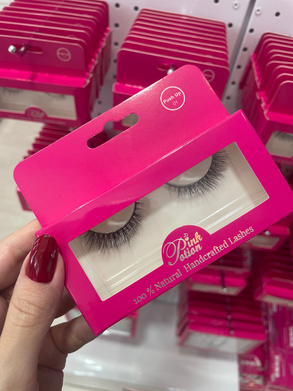 Pink Potion Lashes - Push Up 01