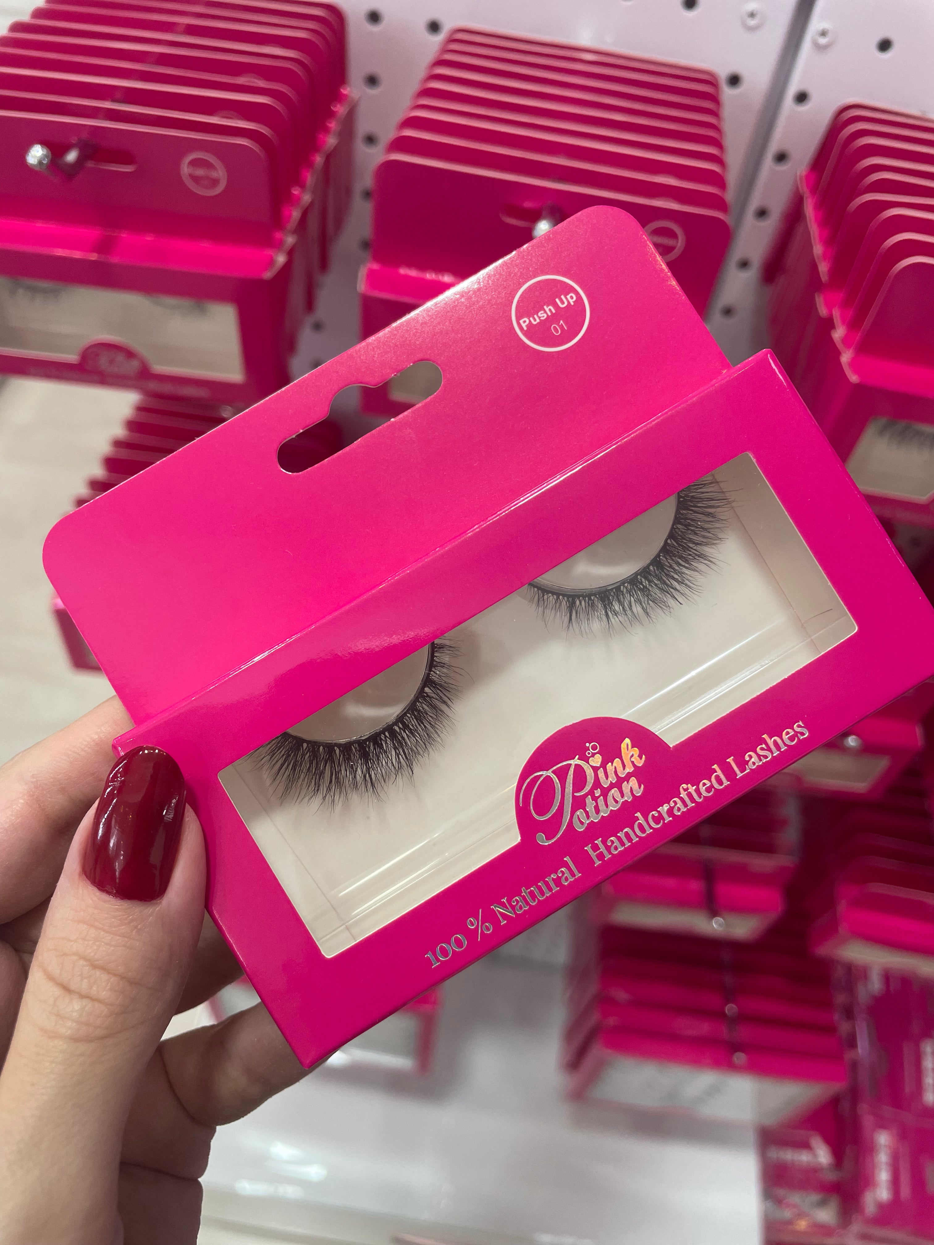Pink Potion Lashes - Push Up 01