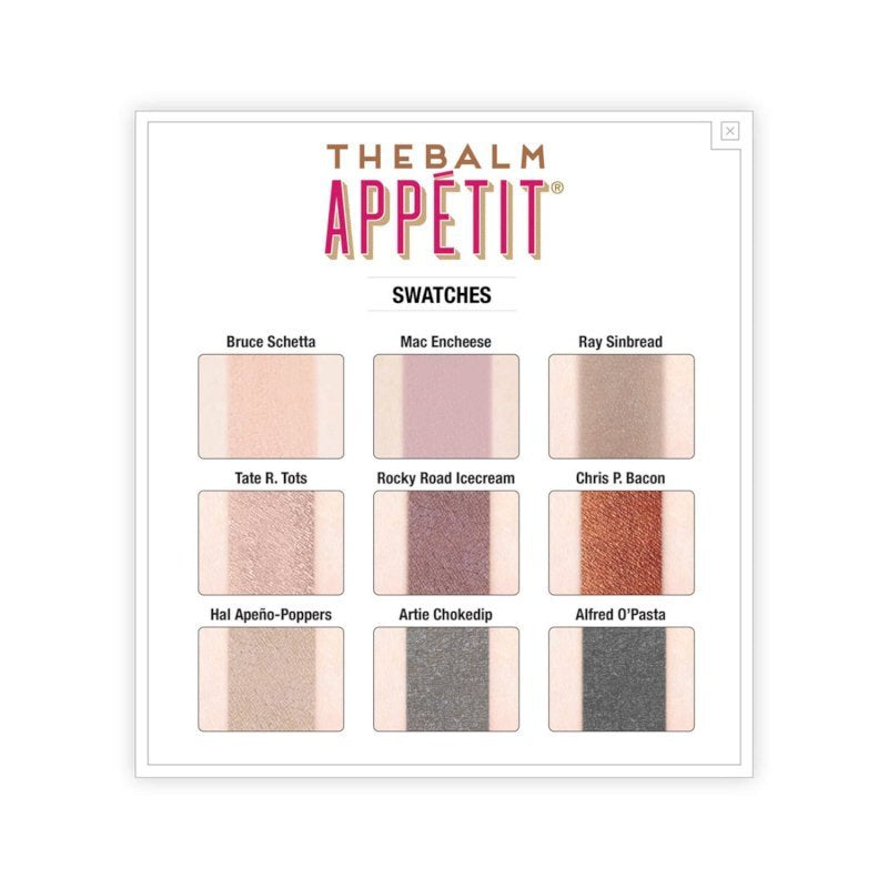 the balm - Appetit eyeshadow Palette