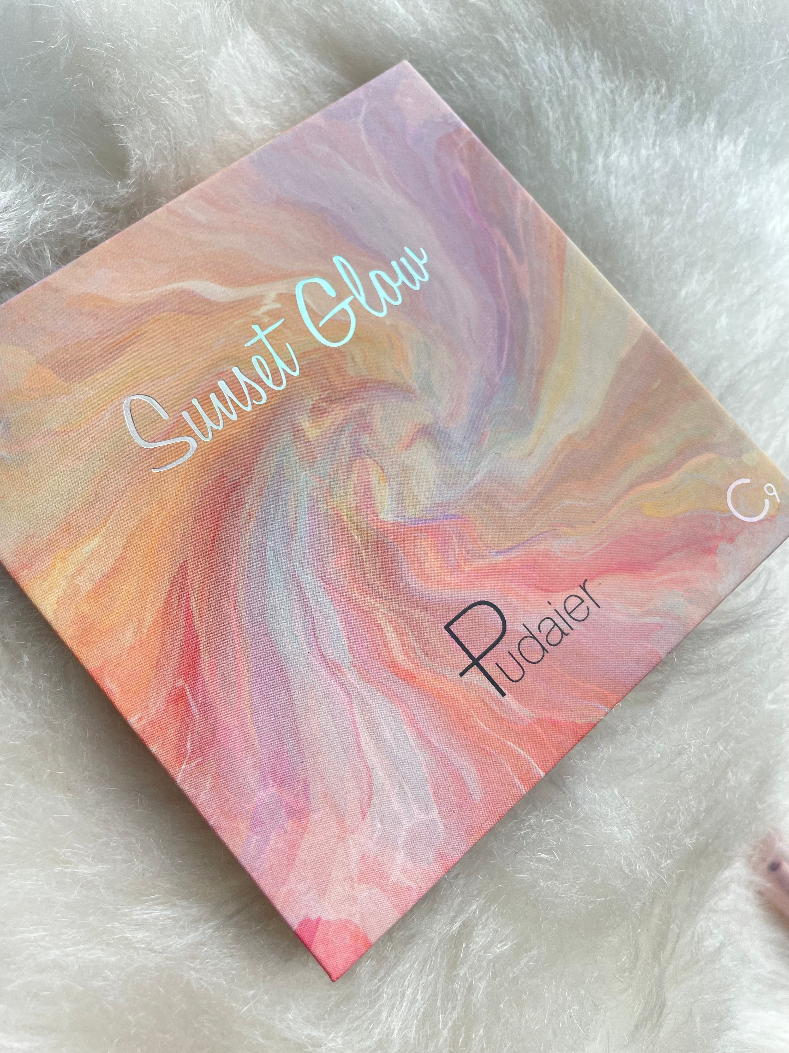 Pudaier- Sunset glow eyeshadow palette