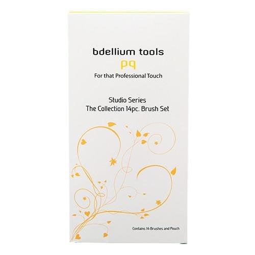 bdellium tools - STUDIO THE COLLECTION 14PC. BRUSH SET WITH ROLL-UP POUCH