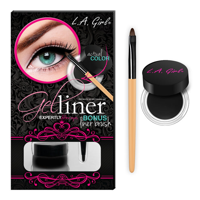 LA Girl gel liner very black