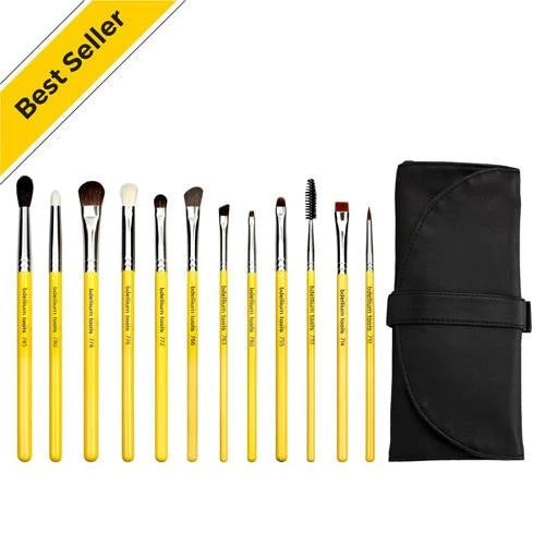 Bdellium tools 12 pc basic eye brush set