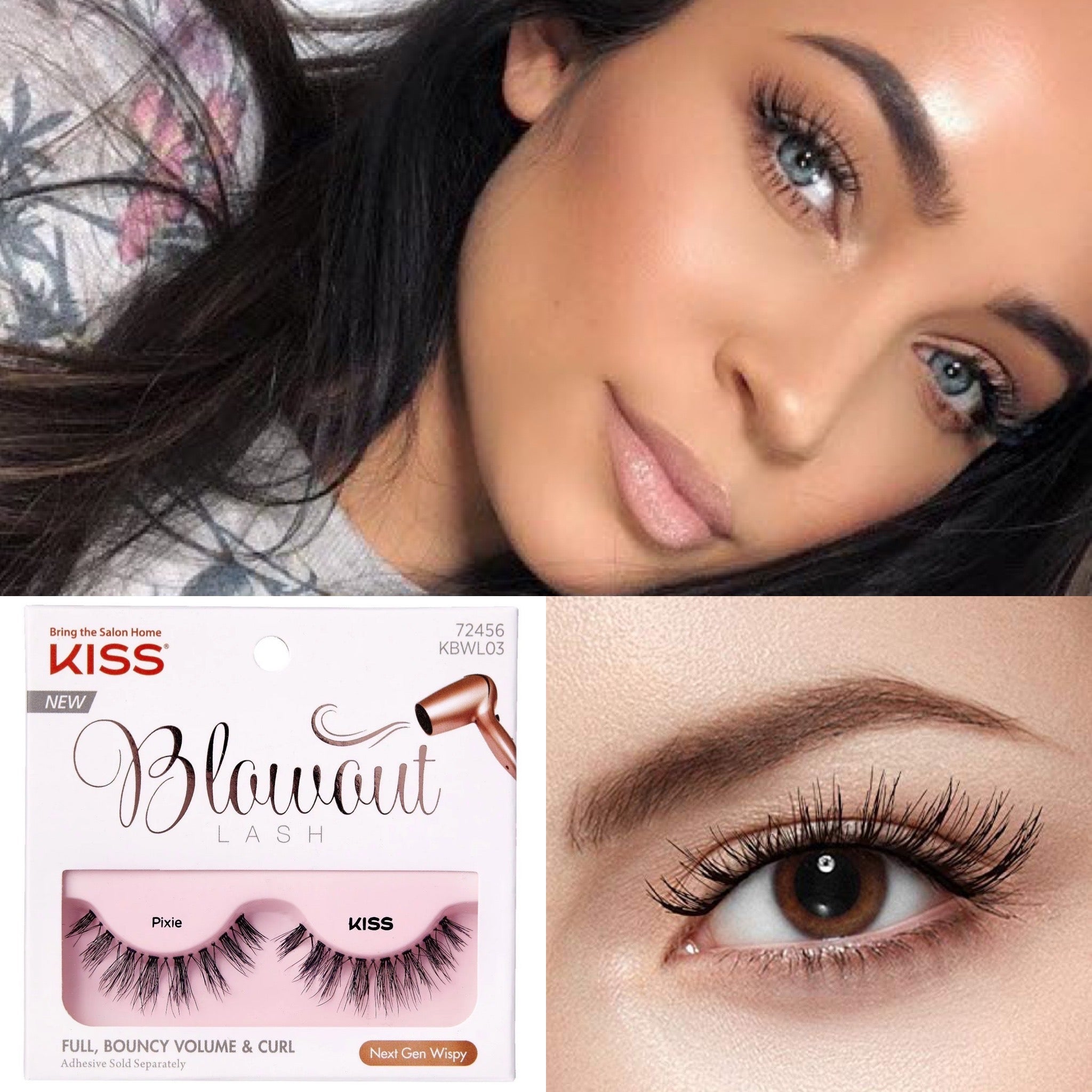 Kiss - Blowout lashes ( Pixie)