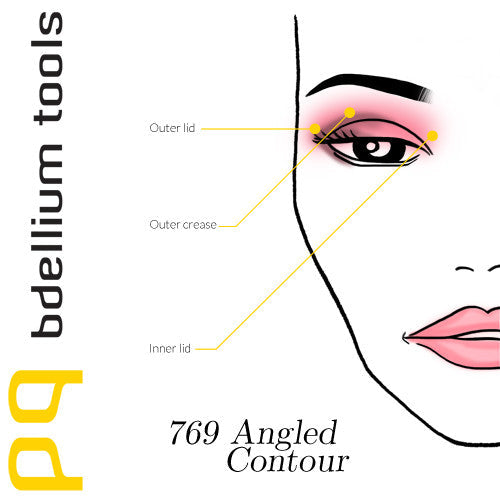 Bdellium tools- STUDIO 769 ANGLED CONTOUR