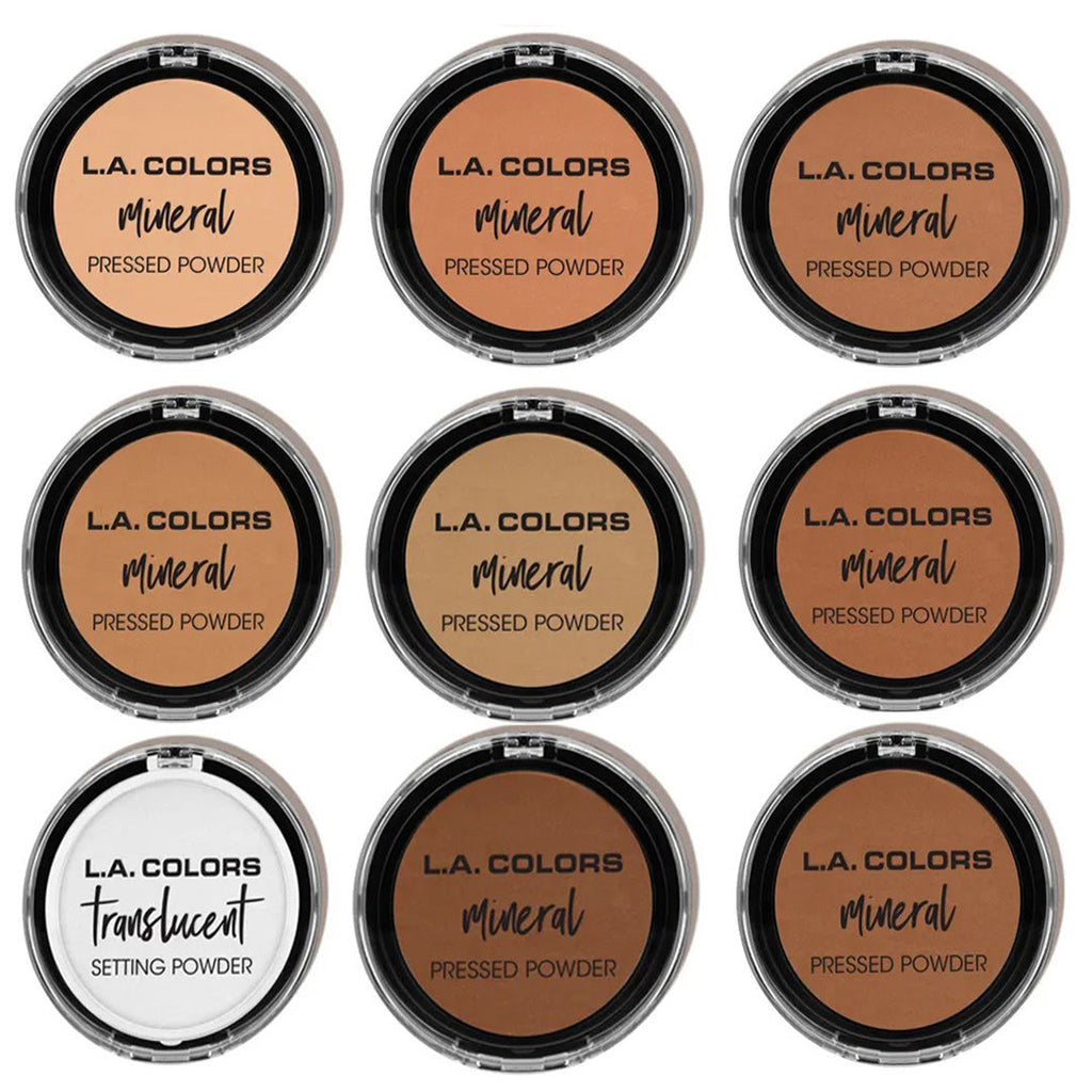 LA COLORS MINERAL PRESSED POWDER