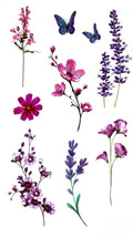 Temporary Body Tattoo - Flowers 01