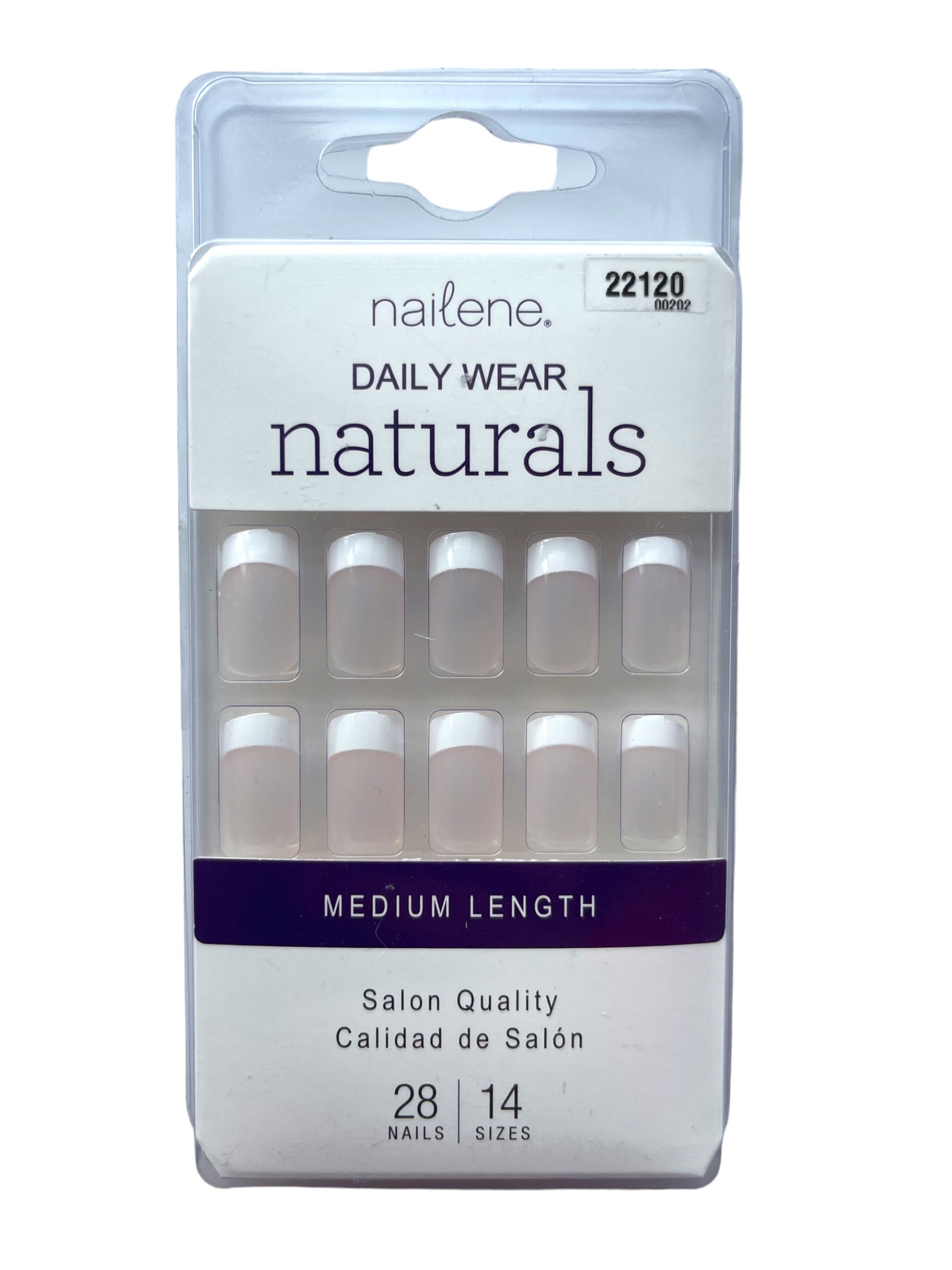 Nailene french nails - 22120 medium length