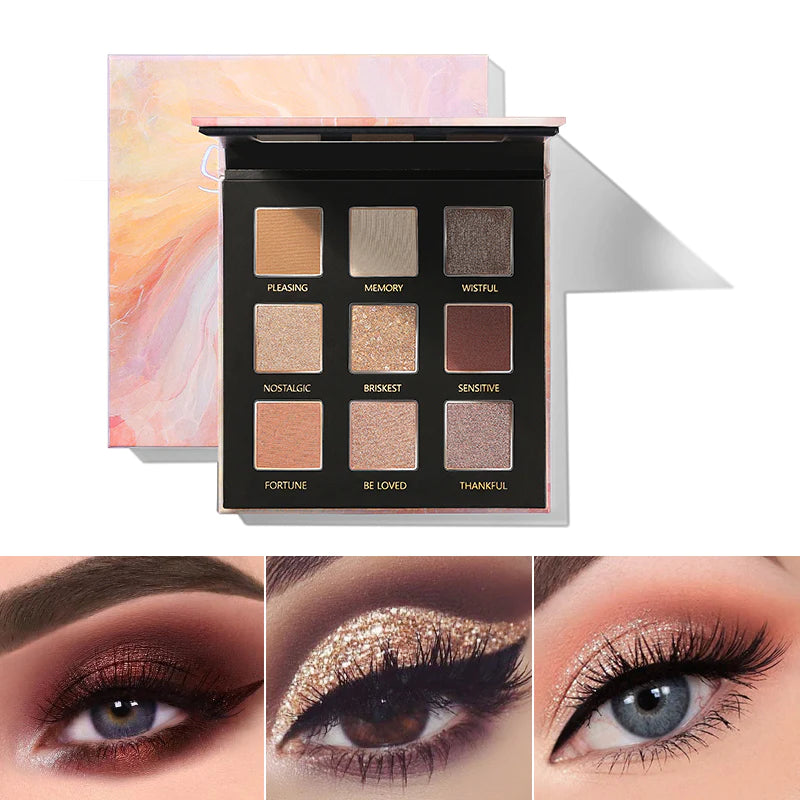 Pudaier- Sunset glow eyeshadow palette