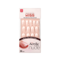 KISS Salon Acrylic French Nude Nails KAN02 28 Nalis
