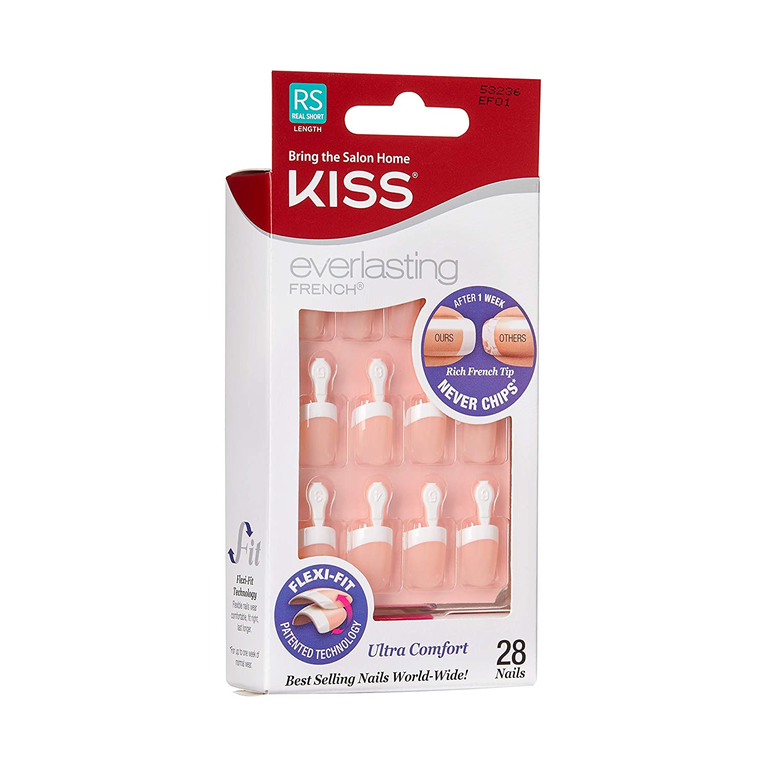 Kiss Everlasting French Nails - EF01