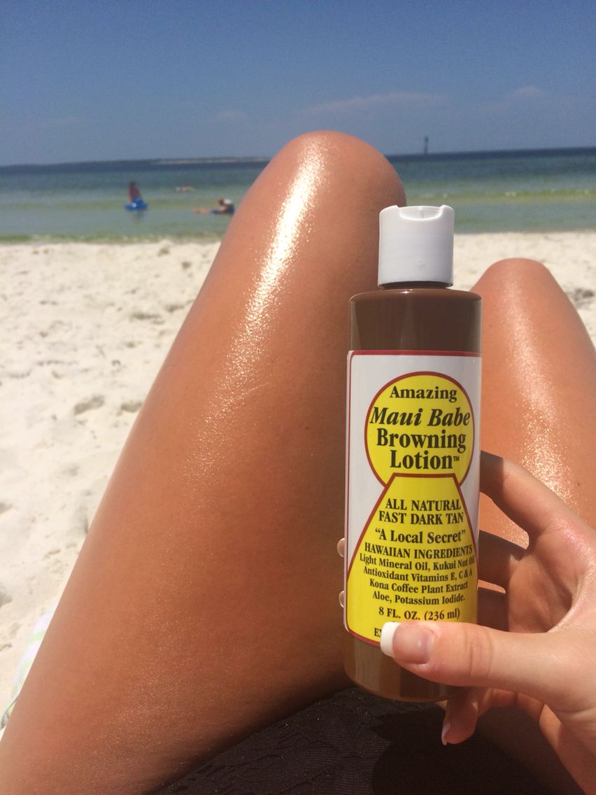 Maui babe original browning tanning lotion - 8 oz