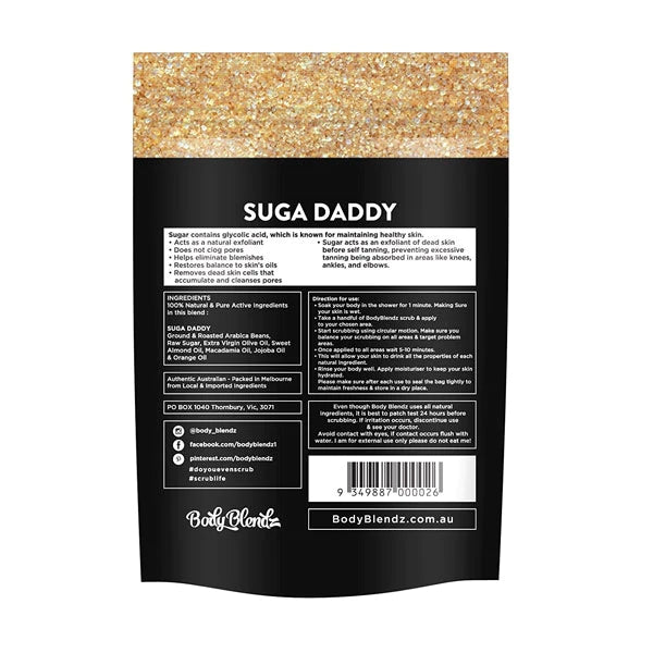 Body Blendz Suga Daddy Coffee Scrub