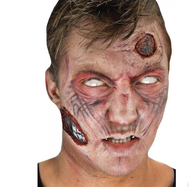 Woochie Zombie 3D FX Makeup Kit (Peel & Stick)